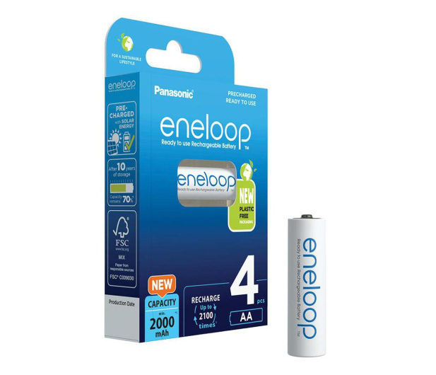 PANASONIC Eneloop Akumulator AA 2000 mAh 4 szt. - 1068323 - zdjęcie